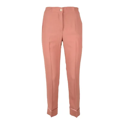 Trousers > Slim-fit Trousers - - Semicouture - Modalova