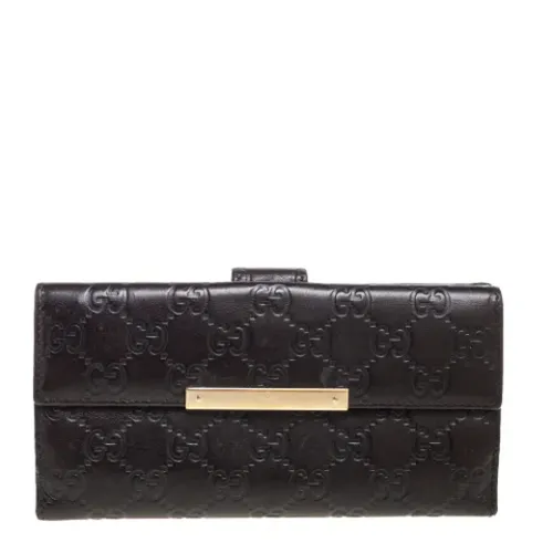 Pre-owned > Pre-owned Accessories > Pre-owned Wallets - - Gucci Vintage - Modalova