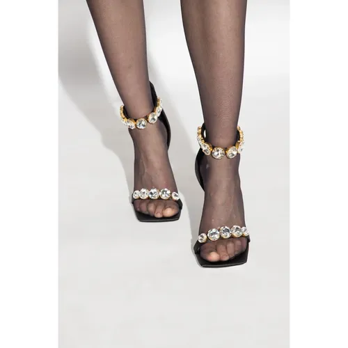 Shoes > Sandals > High Heel Sandals - - Versace - Modalova