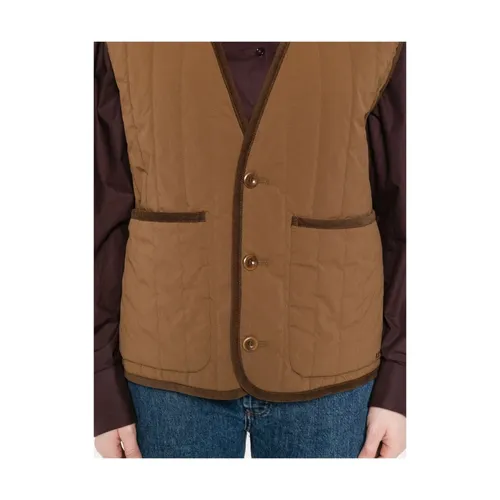 A.p.c. - Jackets > Vests - Brown - A.p.c. - Modalova