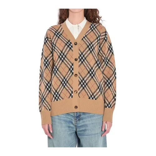 Knitwear > Cardigans - - Burberry - Modalova