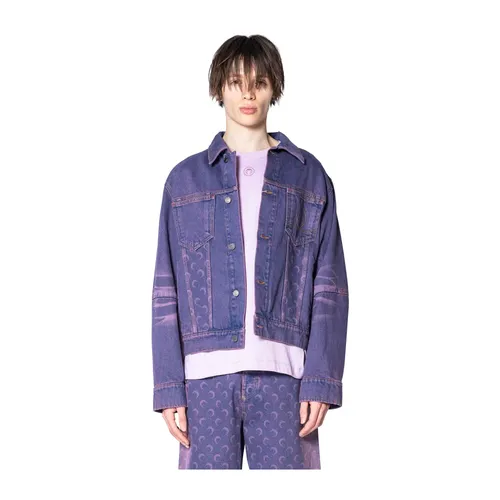 Jackets > Denim Jackets - - Marine Serre - Modalova