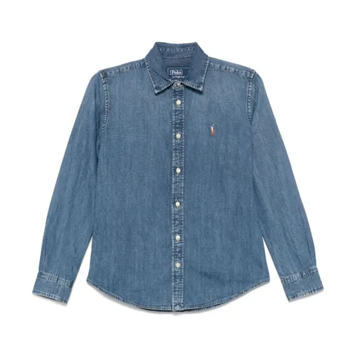 Blouses & Shirts > Denim Shirts - - Polo Ralph Lauren - Modalova