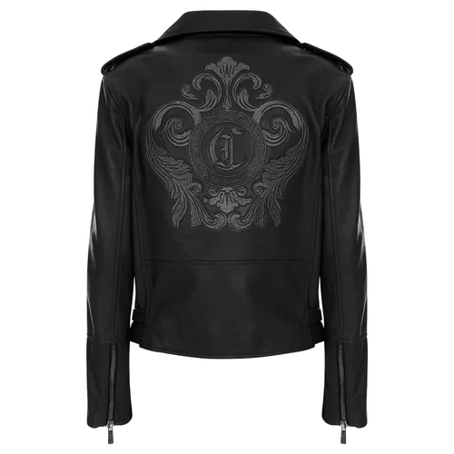 Jackets > Leather Jackets - - Just Cavalli - Modalova