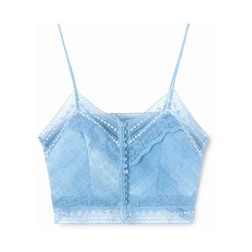 Tops > Sleeveless Tops - - Ermanno Scervino - Modalova