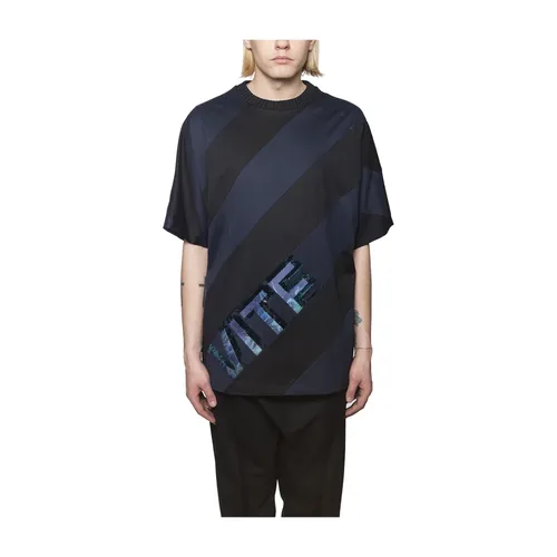 Juun.J - Tops > T-Shirts - Blue - Juun.J - Modalova