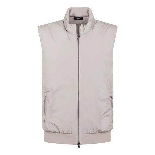 Herno - Jackets > Vests - Beige - Herno - Modalova
