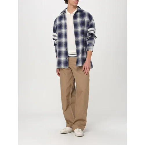 Trousers > Straight Trousers - - Golden Goose - Modalova