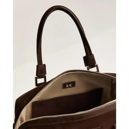 Kiton - Bags > Handbags - Brown - Kiton - Modalova