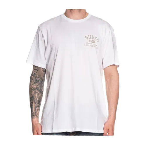 Guess - Tops > T-Shirts - White - Guess - Modalova