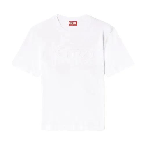Diesel - Tops > T-Shirts - White - Diesel - Modalova