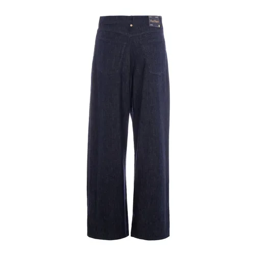 Jeans > Wide Jeans - - Max Mara Studio - Modalova