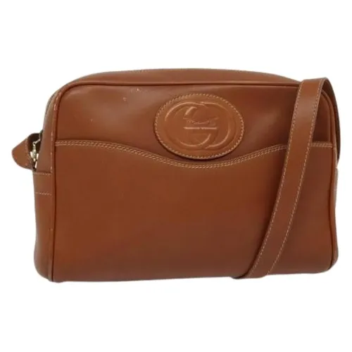 Pre-owned > Pre-owned Bags > Pre-owned Cross Body Bags - - Gucci Vintage - Modalova