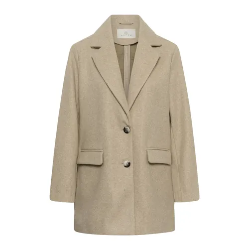Kaffe - Jackets > Blazers - Beige - Kaffe - Modalova