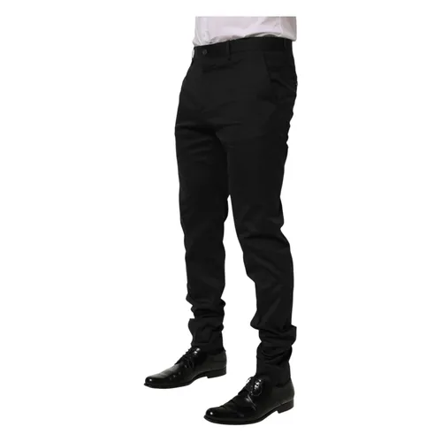 Trousers > Slim-fit Trousers - - Dolce & Gabbana - Modalova