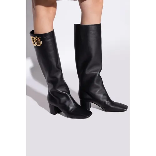 Shoes > Boots > Heeled Boots - - Dolce & Gabbana - Modalova