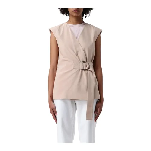 Liu Jo - Jackets > Vests - Brown - Liu Jo - Modalova