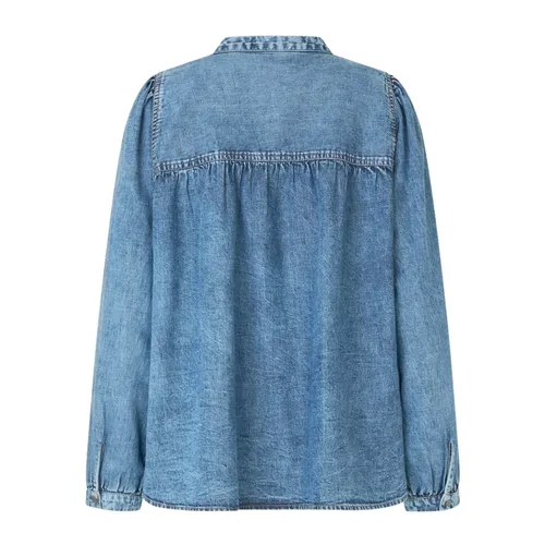 Blouses & Shirts > Denim Shirts - - Lollys Laundry - Modalova