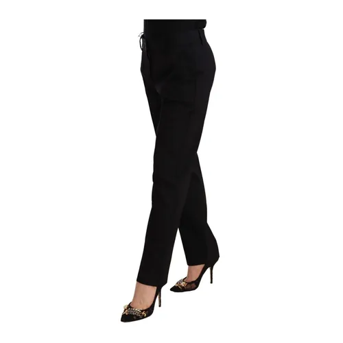 Trousers > Straight Trousers - - Dolce & Gabbana - Modalova