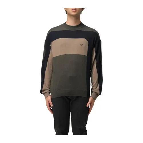 Knitwear > Round-neck Knitwear - - Emporio Armani - Modalova