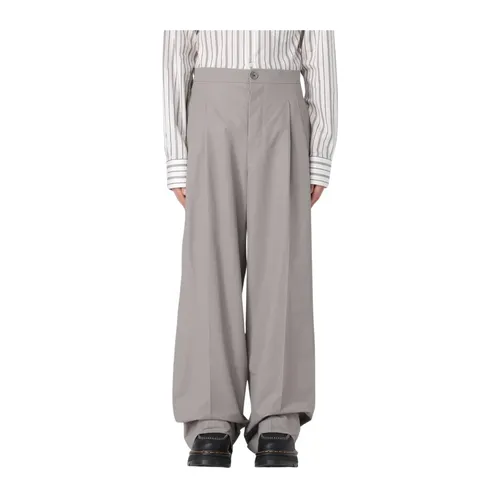 Trousers > Wide Trousers - - Ami Paris - Modalova