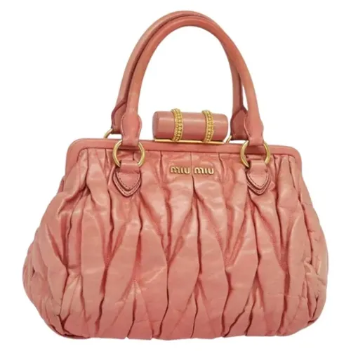 Pre-owned > Pre-owned Bags > Pre-owned Handbags - - Miu Miu Pre-owned - Modalova