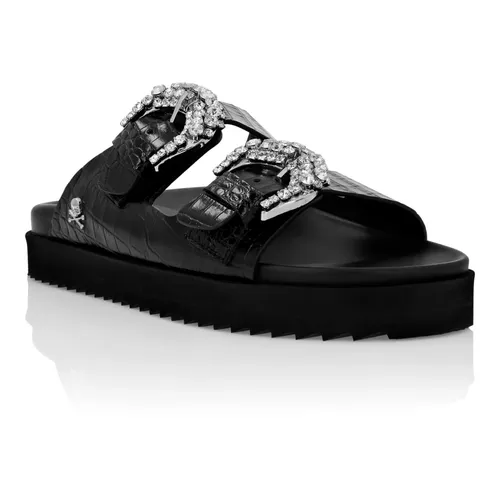 Shoes > Flip Flops & Sliders > Sliders - - Philipp Plein - Modalova