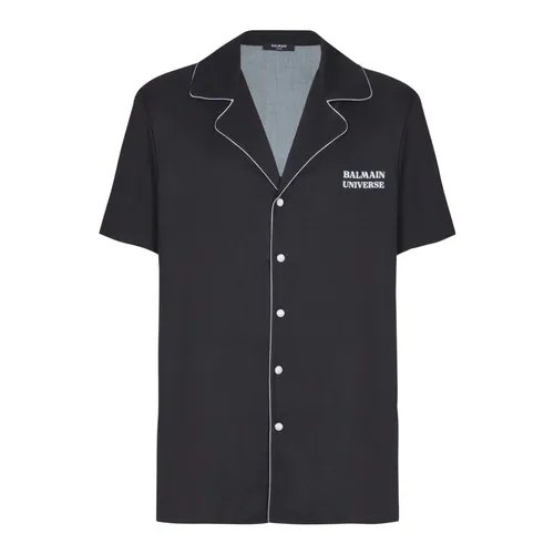 Shirts > Short Sleeve Shirts - - Balmain - Modalova