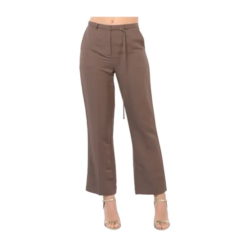Trousers > Wide Trousers - - Patrizia Pepe - Modalova