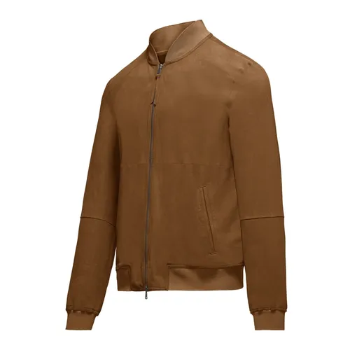 Jackets > Leather Jackets - - BomBoogie - Modalova