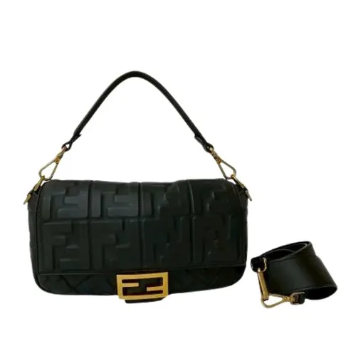 Pre-owned > Pre-owned Bags > Pre-owned Shoulder Bags - - Fendi Vintage - Modalova