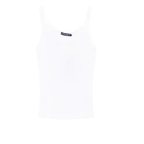 Tops > Sleeveless Tops - - Dolce & Gabbana - Modalova
