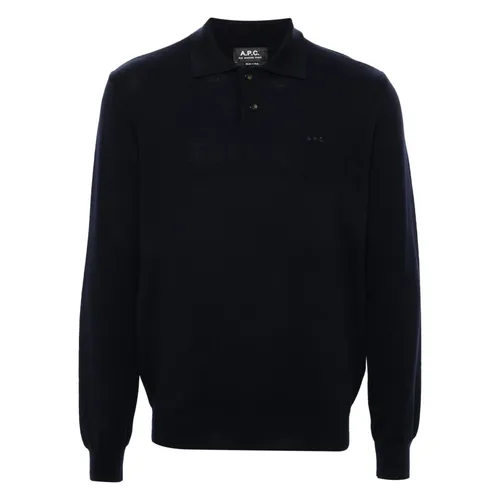 Knitwear > V-neck Knitwear - - A.p.c. - Modalova