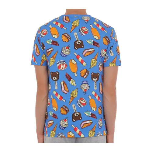 Moschino - Tops > T-Shirts - Blue - Moschino - Modalova