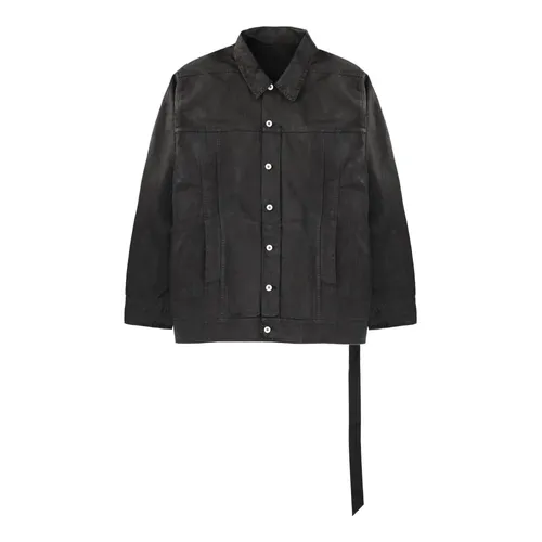 Jackets > Denim Jackets - - Rick Owens - Modalova
