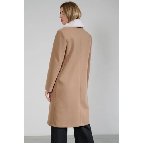 Coats > Double-Breasted Coats - - Kaos - Modalova
