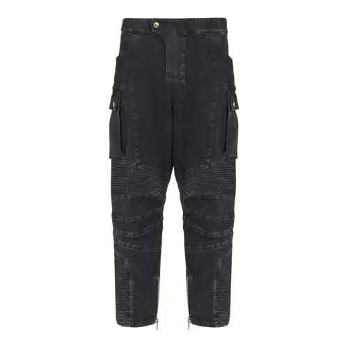 Jeans > Cropped Jeans - - Balmain - Modalova