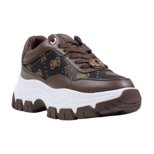 Guess - Shoes > Sneakers - Brown - Guess - Modalova