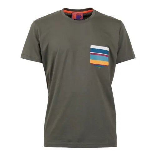 Gallo - Tops > T-Shirts - Green - Gallo - Modalova