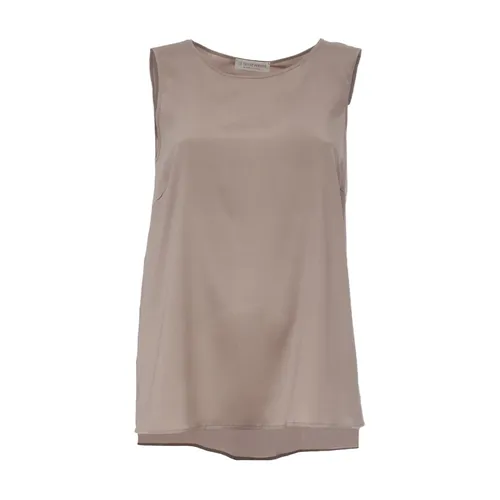Tops > Sleeveless Tops - - Le Tricot Perugia - Modalova