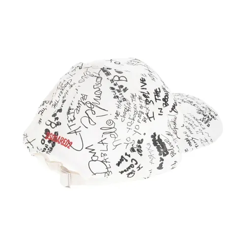 Accessories > Hats > Caps - - Dsquared2 - Modalova