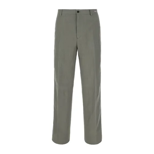 Trousers > Straight Trousers - - Ferragamo - Modalova