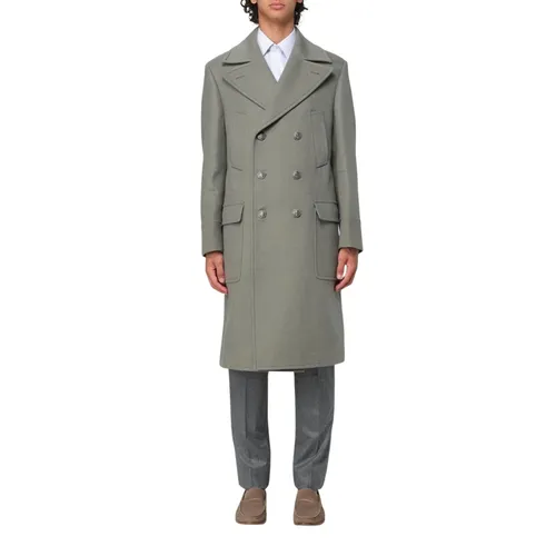 Coats > Double-Breasted Coats - - Brunello Cucinelli - Modalova