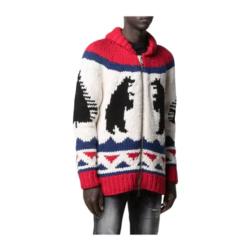 Knitwear > Cardigans - - Dsquared2 - Modalova