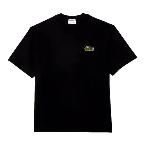 Lacoste - Tops > T-Shirts - Black - Lacoste - Modalova