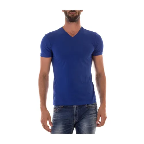 Armani - Tops > T-Shirts - Blue - Armani - Modalova