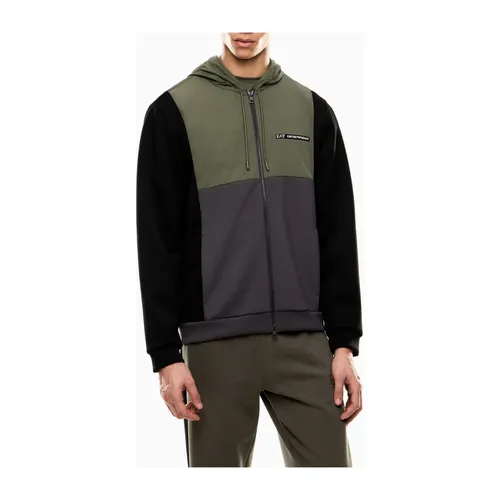 Sweatshirts & Hoodies > Zip-throughs - - Emporio Armani EA7 - Modalova