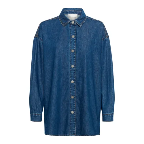 Blouses & Shirts > Denim Shirts - - My Essential Wardrobe - Modalova