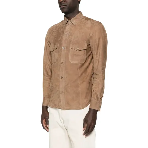 Jackets > Leather Jackets - - Rifugio - Modalova