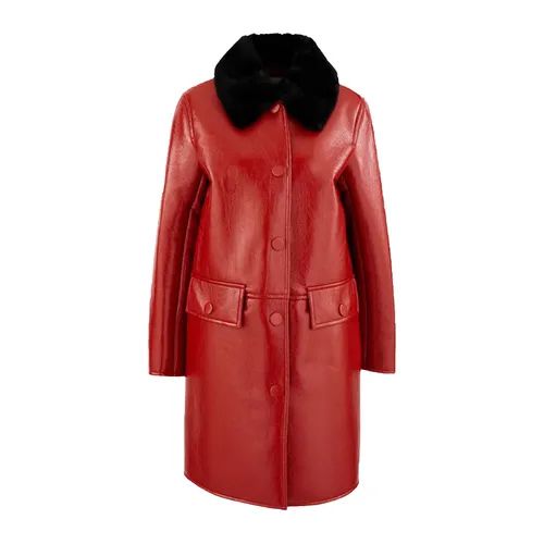 Coats > Single-Breasted Coats - - Stand Studio - Modalova
